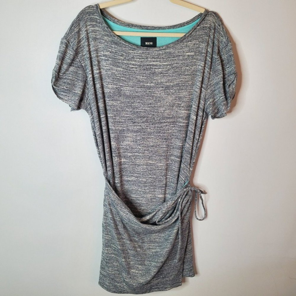 Maeve Gray Knit Dress